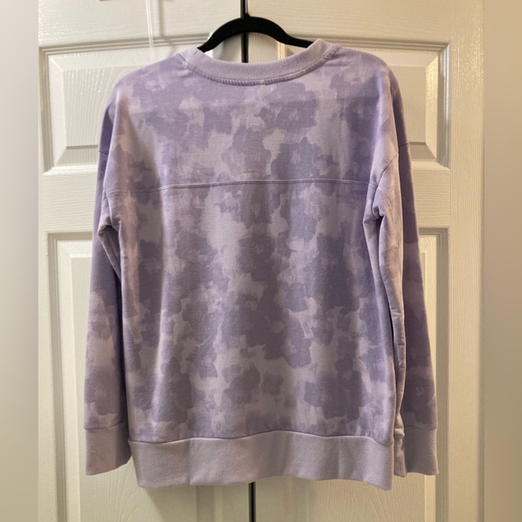 Mondetta Sweatshirt Lightweight Active Top Purple Size Med Excellent Condition - Picture 2 of 5